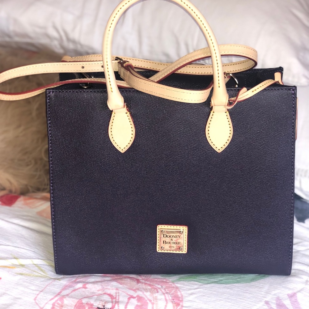 Dooney & Bourke Leather Janine Satchel